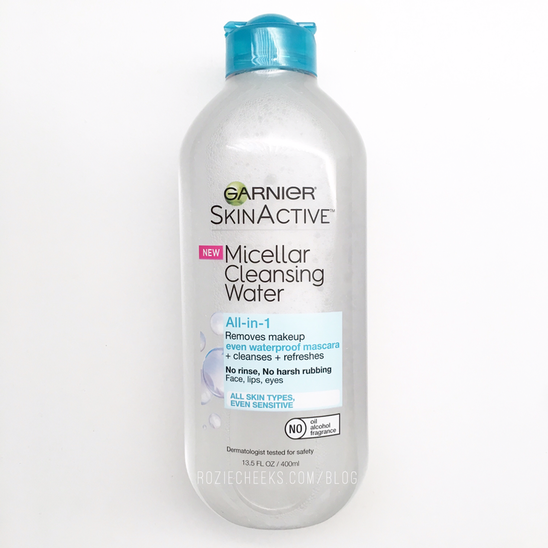 Søgemaskine markedsføring sten Snuble Garnier Micellar Cleansing Water & Waterproof Makeup Remover | Review -  roziecheeks