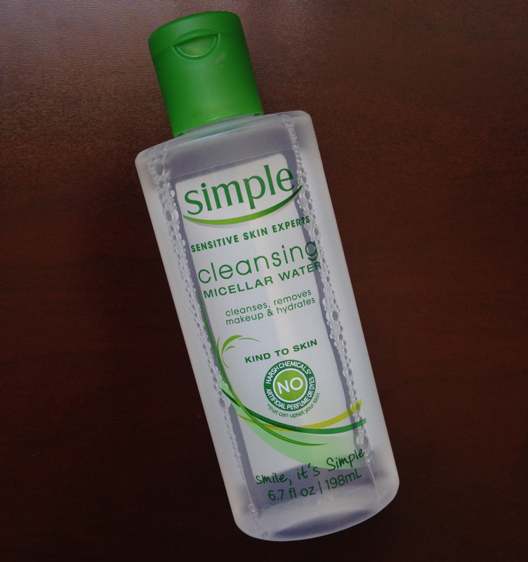 Simple Skincare - Cleansing Micellar Water | roziecheeks.com