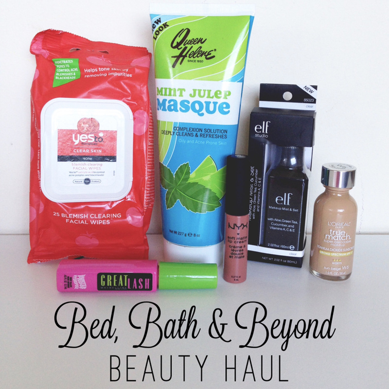 Bed, Bath & Beyond - Beauty Haul | www.roziecheeks.com