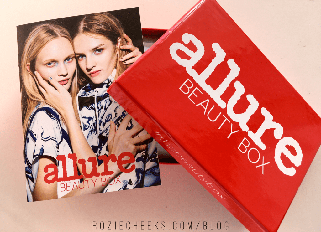 Allure Beauty Box - #thebeautybox | roziecheeks.com